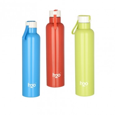 H2O Stainless Steel Sipper Water Bottle 800ml SB523